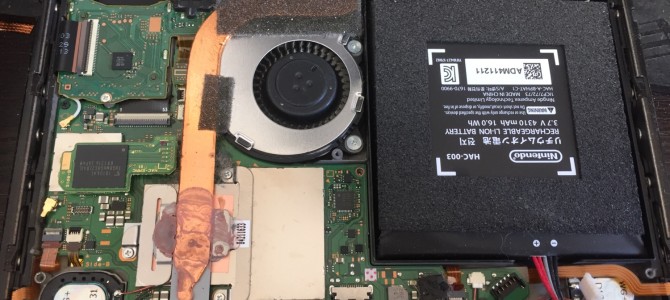 ◆加古川市より任天堂 Switch 電源不良→基板修理 -2022 2/6-