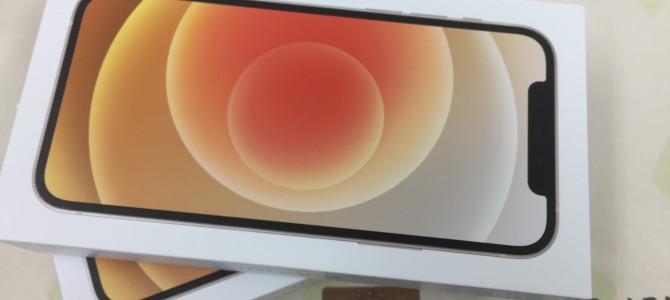 ◆高砂市よりiPhone12 未使用品 買取 -2022 3/8-