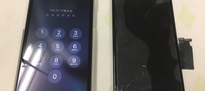 ◆加古川市よりiPhone XR ガラス割れ -2022 3/28