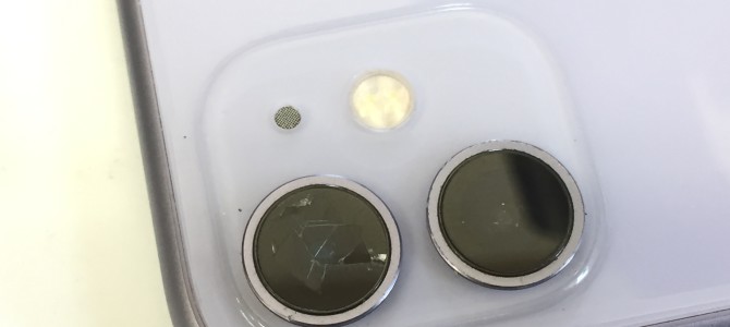 ◆髙砂市よりiPhone11 カメラレンズ割れ -2022 3/15-