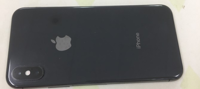 ◆加古川市よりiPhone X 破損品 買取 -2022 4/10-