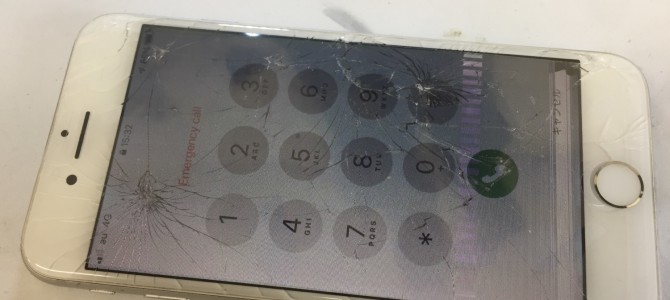 ◆加古川市よりiPhone8 ガラス割れ/タッチ不良 -2022 5/14