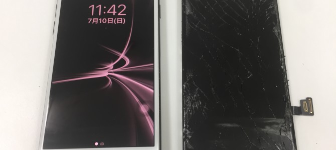 ◆姫路市よりiPhone7 破損端末からのデータ取り出し -2022 7/10-