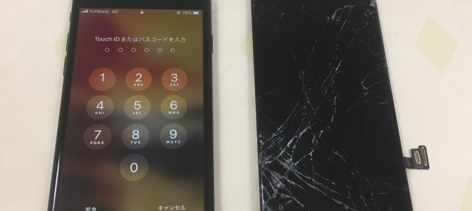 ◆神崎郡よりiPhone SE2 ガラス割れ -2022 11/11-