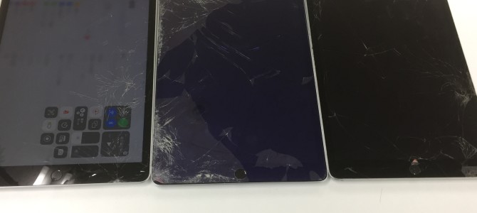 ◆姫路市よりiPad9世代 ガラス割れ -2022 12/30-