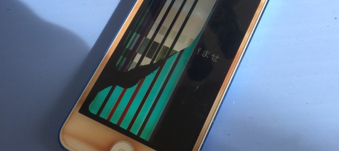 ◆加古川市よりiPod touch6世代 液晶不良 -2022 12/2-