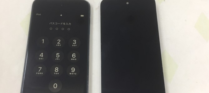 ◆加古川市よりiPod touch6世代 タッチ不良 -2023 1/31-