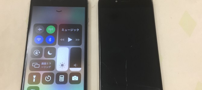 ◆姫路市よりiPhone6 ガラス割れ/タッチ不良 -2023 3/4