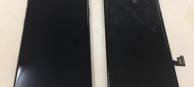 ◆加古川市よりiPhone SE3 ガラス割れ -2023 8/8