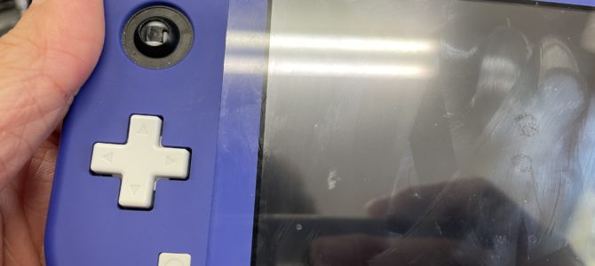 ◆明石市より任天堂Switch Lite 操作スティック破損 -2023 9/2-