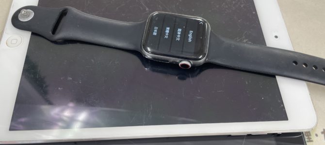 ◆加古川市よりiPad mini&Apple Watch 破損品買取 -2023 9/25-