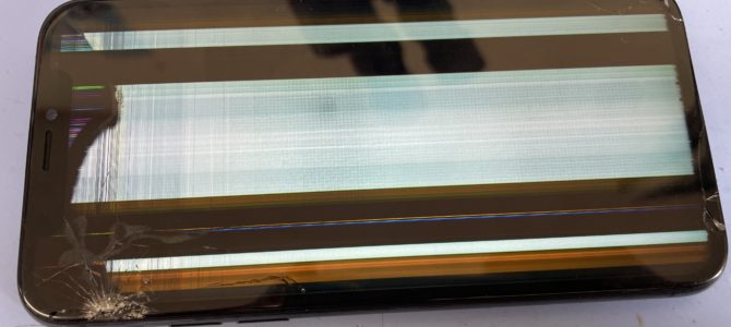 ◆加古川市よりiPhone X ガラス割れ/表示不良 -2023 11/25