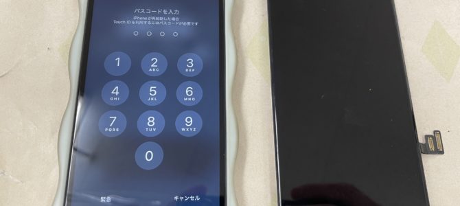 ◆姫路市よりiPhone SE2 表示不良 -2024 6/16