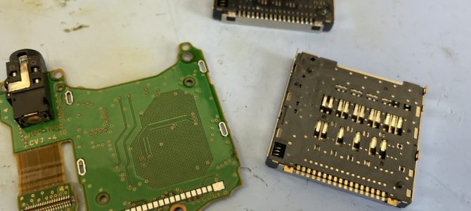 ◆加古川市より任天堂Switch＆有機ELモデル カセット読み取り不良 -2024 7/3-