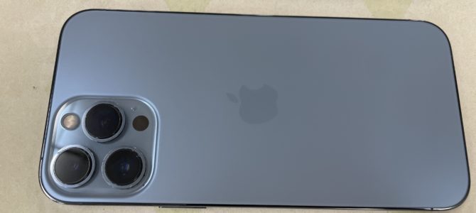 ◆姫路市よりiPhone13Pro Max 中古品買取 -2024 7/7-