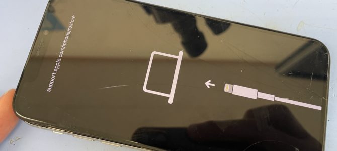 ◆神戸市よりiPhone XS 起動不良→データ復旧 -2024 7/14-