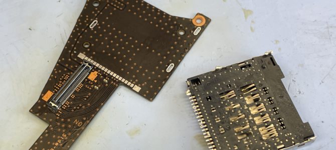 ◆加古郡稲美町より任天堂Switch 有機ELモデル カセット読み取り不良 -2024 8/4-