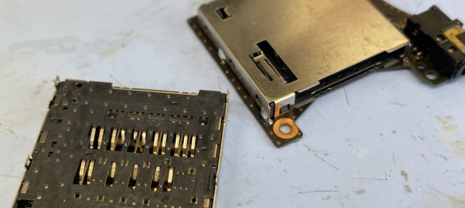 ◆高砂市より任天堂Switch 有機ELモデル カセット読み取り不良 -2024 8/25-