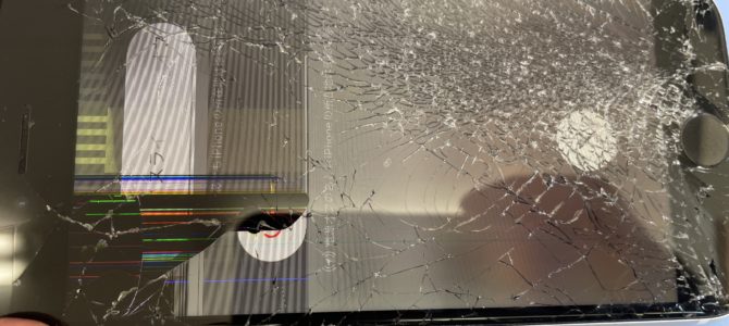 ◆加古川市よりiPhone SE3 ガラス割れ、液晶不良 -2024 10/1