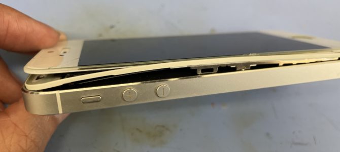 ◆加古川市よりiPhone5s バッテリー交換 -2024 12/7