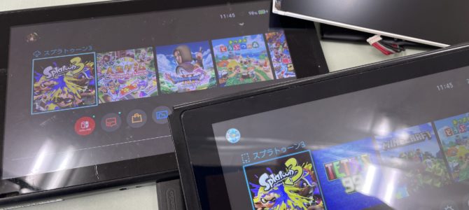 ◆加古川市より任天堂Switch 液晶不良、バッテリー交換 -2024 12/26-