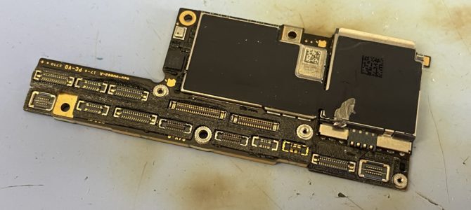 ◆髙砂市よりiPhone X 起動不良→データ復旧 -2025 1/24-