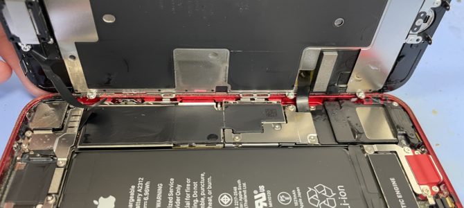 ◆加古川市よりiPhone SE2 水没 -2025 3/1