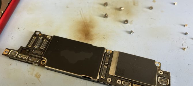 ◆加古郡播磨町よりiPhone XR 水没 -2025 3/25