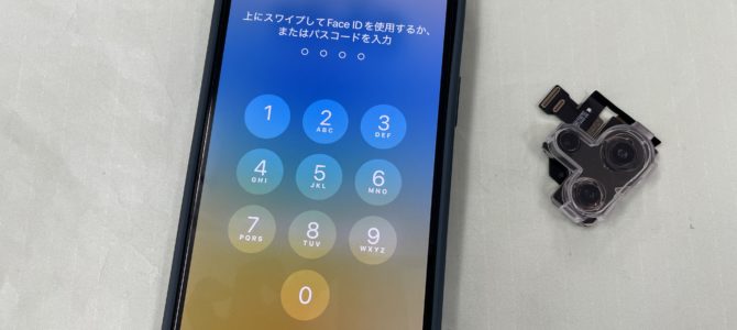 ◆加古川市よりiPhone12ProMax アウトカメラ不良 -2025 5/28