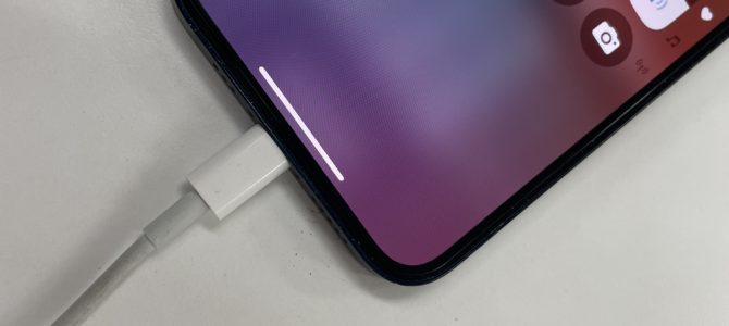 ◆加古川市よりiPhone12 充電不良→無料クリーニング -2025 6/3-