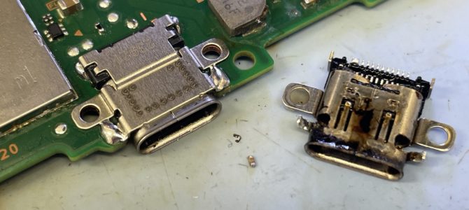 ◆高砂市より任天堂Switch 起動不可→基板修理 -2025 6/10-