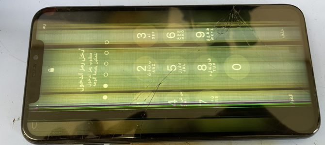 ◆加古川市よりiPhone11Pro Max ガラス割れ、液晶タッチ不良 -2025 6/12