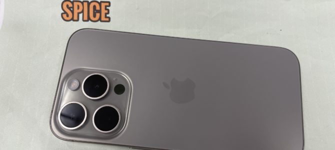 ◆小野市よりiPhone15Pro 中古品買取 -2025 6/18-