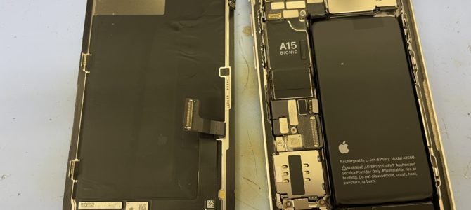 ◆加古郡稲美町よりiPhone13mini 水没→データ復旧 -2025 7/20-