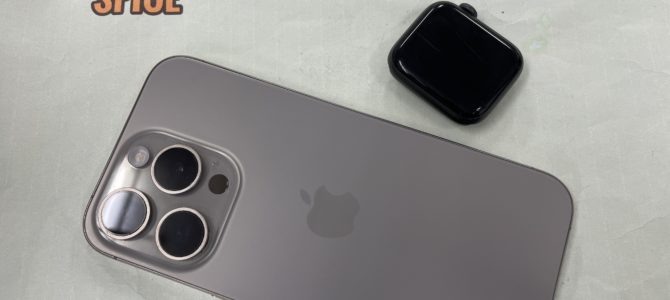 ◆加古川市よりiPhone15Pro、Apple Watch 中古品買取 -2025 9/26-