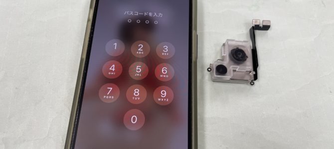 ◆加古川市よりiPhone14 アウトカメラ不良 -2025 12/14