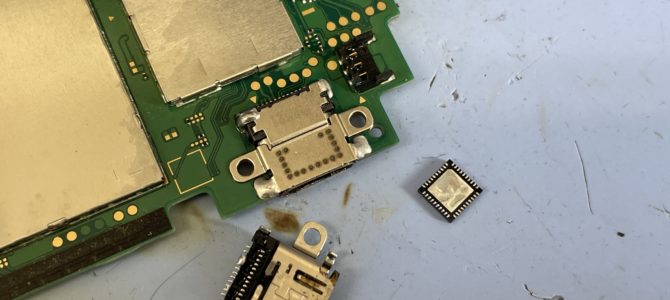 ◆高砂市より任天堂Switch Lite 基板修理 -2026 1/6-
