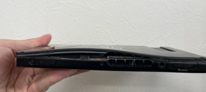 ◆高砂市より任天堂Switch バッテリー交換 -2026 1/18-