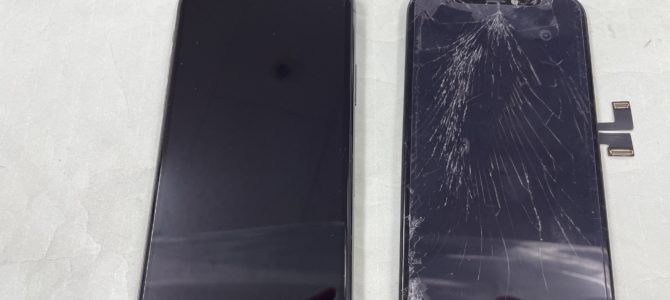 ◆高砂市よりiPhone11Pro ガラス割れ、表示不良 -2026 2/10