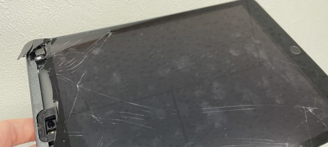 ◆加古川市よりiPad9世代 ガラス割れ -2026 2/11