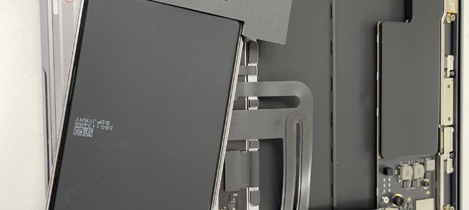 ◆姫路市よりMacbook Air13インチ バッテリー交換 -2026 2/19 ◆姫路市よりMacbook Air13インチ バッテリー交換 -2026 2/19