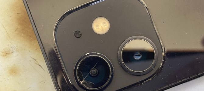 ◆加古郡稲美町よりiPhone12mini カメラレンズ割れ -2026 2/27 ◆加古郡稲美町よりiPhone12mini カメラレンズ割れ -2026 2/27